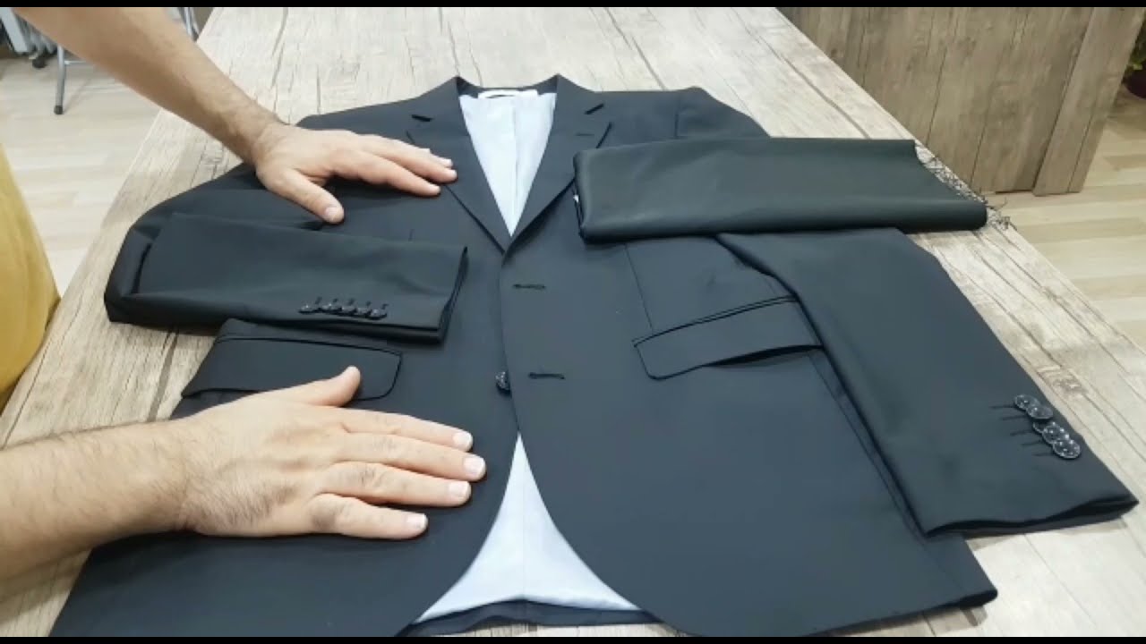 KLASİK TAKIM ELBİSE CEKETİ NASIL ŞAL YAKA DAMATLIK  YAPILIR.???🤔❤️🤔
