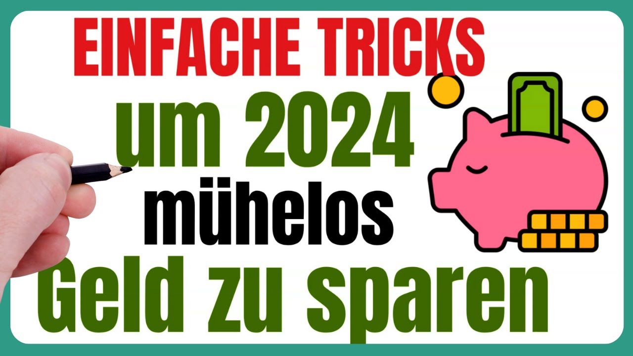 2024 reich werden mit einfachen Tricks | Mach's wie die Sparf&uuml;chse | Geld Sparen und Investieren