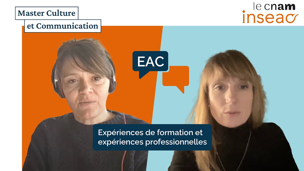 Echanges avec deux anciennes étudiantes du master Culture et communication