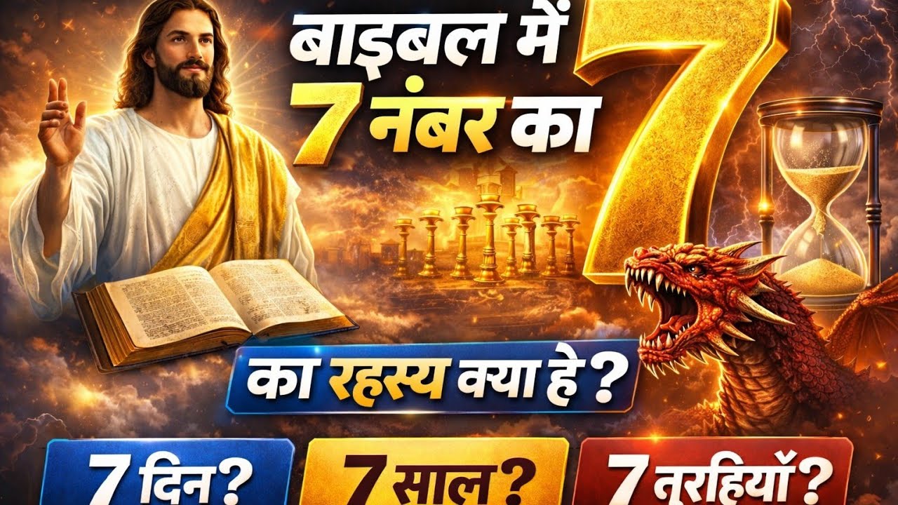 7 दिन, 7 साल, 7 तुरहियाँ – बाइबल का सबसे बड़ा रहस्य?जानें इसकी सच्चाई!