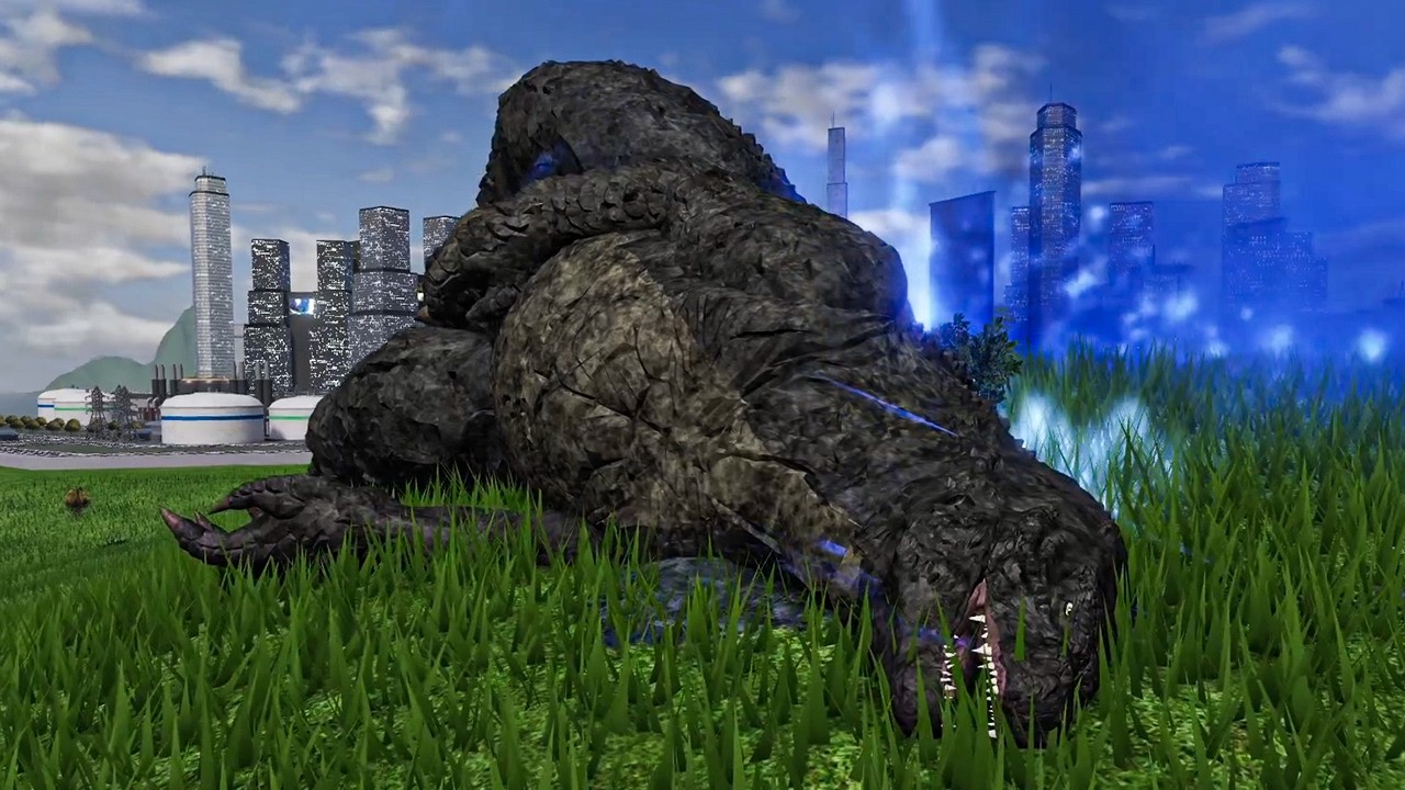 Playing as Legendary Godzilla 2014 - Roblox Age of Titans Gameplay #203