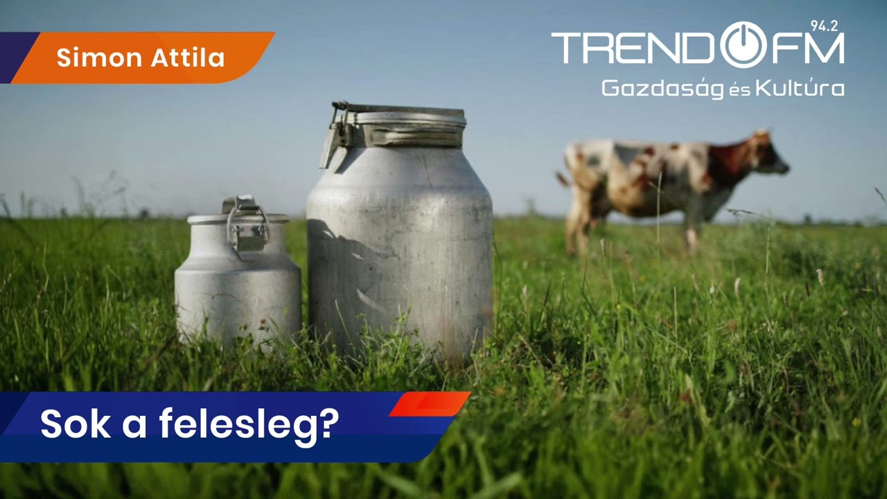 Miért ilyen olcsó a tej? – egy év alatt a feje tetejére állt a piac | Trend FM