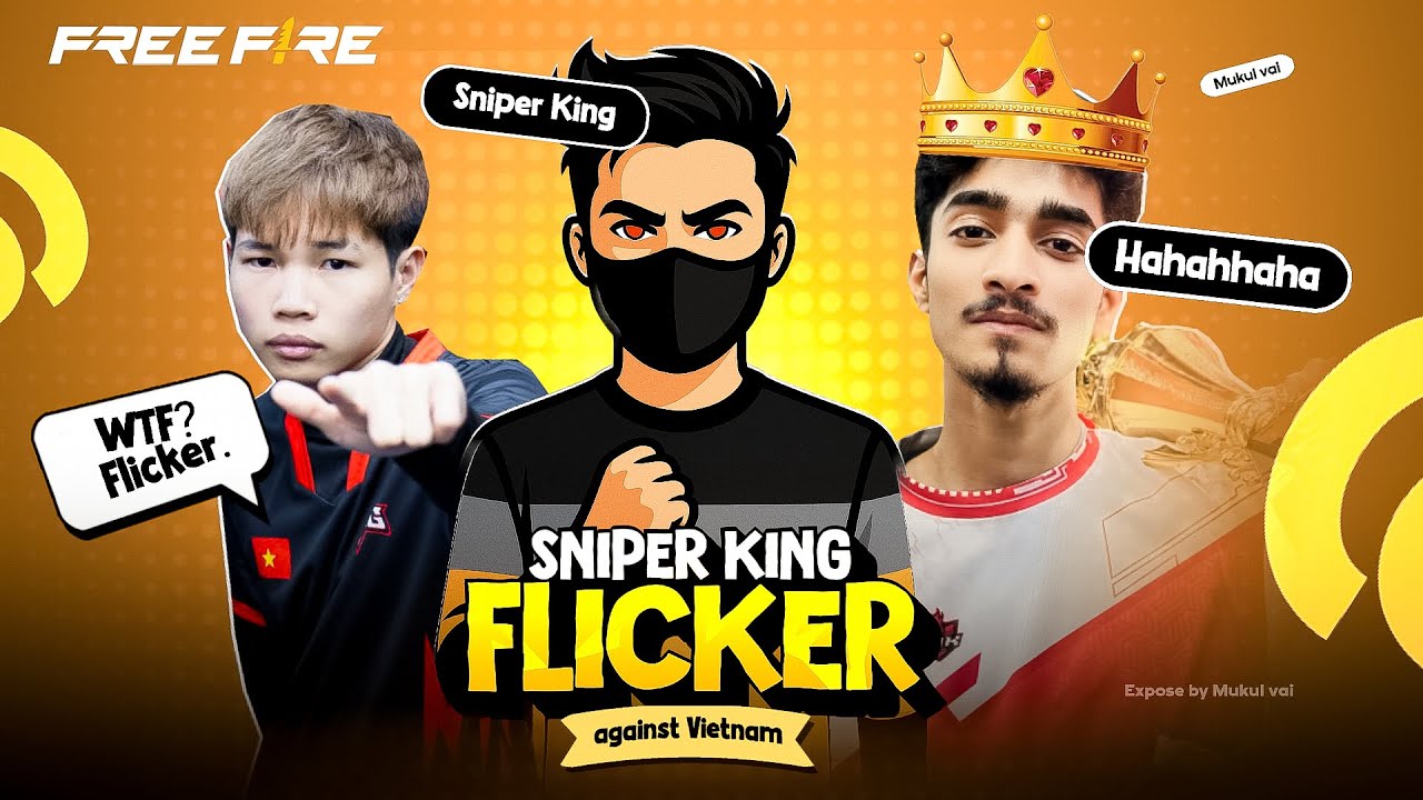 Rhk 🇧🇩 Vs Falcon 🇸🇦 | Rhk 🇧🇩 vs Wag 🇻🇳 স্নাইপার কিং RHK FLICKER ভিয়েতনামীদের চমকে দিলো😳