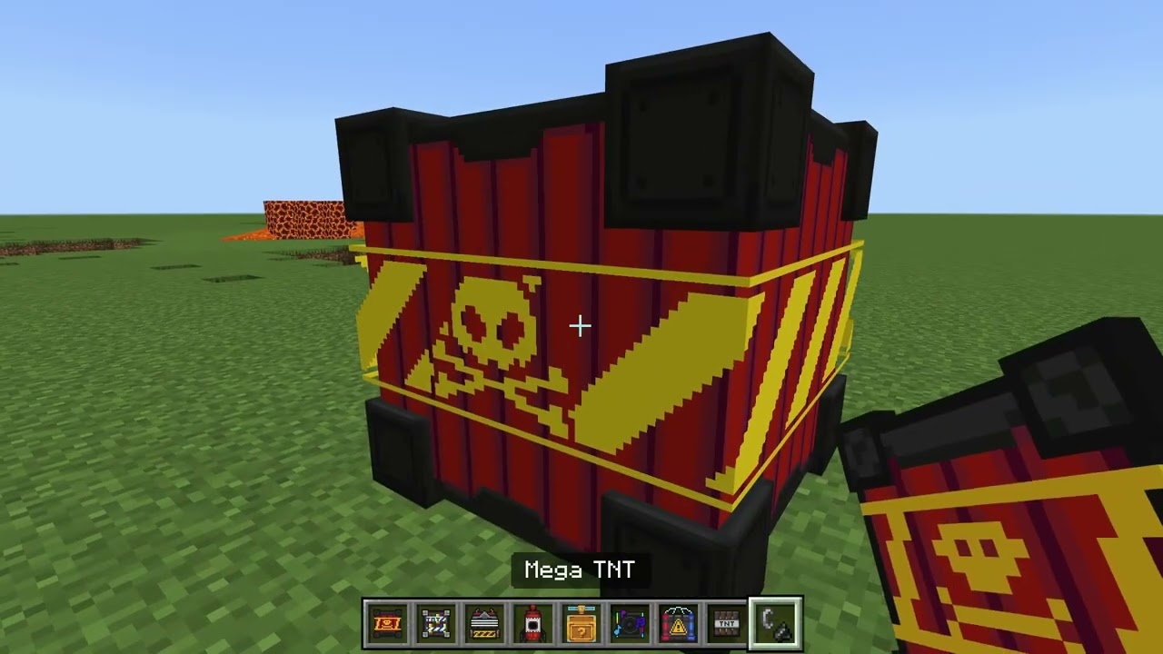 30 TNTs ADDON in Minecraft PE