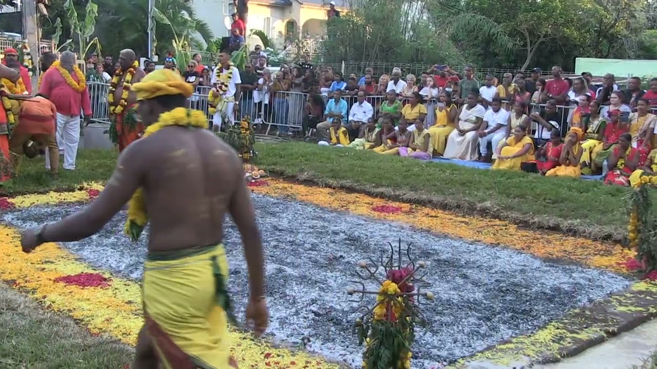 Marche sur le feu Famille SABARY le 12 02 2023