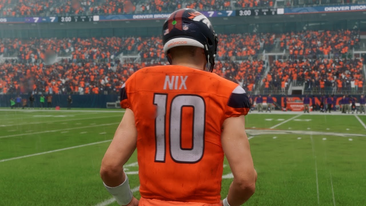 MADDEN NFL 25  ► Baltimore Ravens vs Denver Broncos | Heavy Rain Gameplay [4K60FPS]