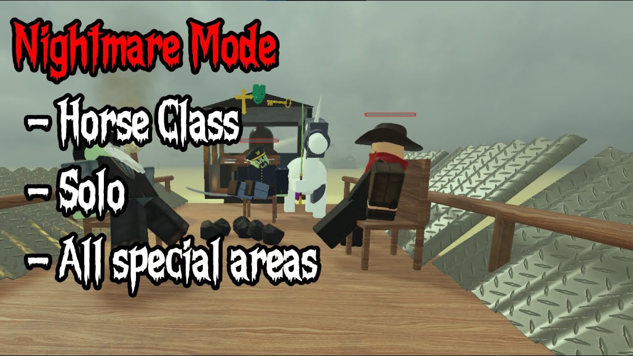 Dead Rails but a Horse completes Nightmare Mode Solo
