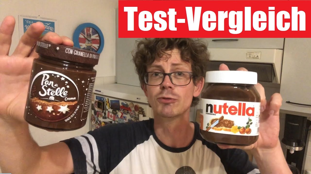 Pan di Stelle vs Nutella Haselnusscreme im Test-Vergleich!