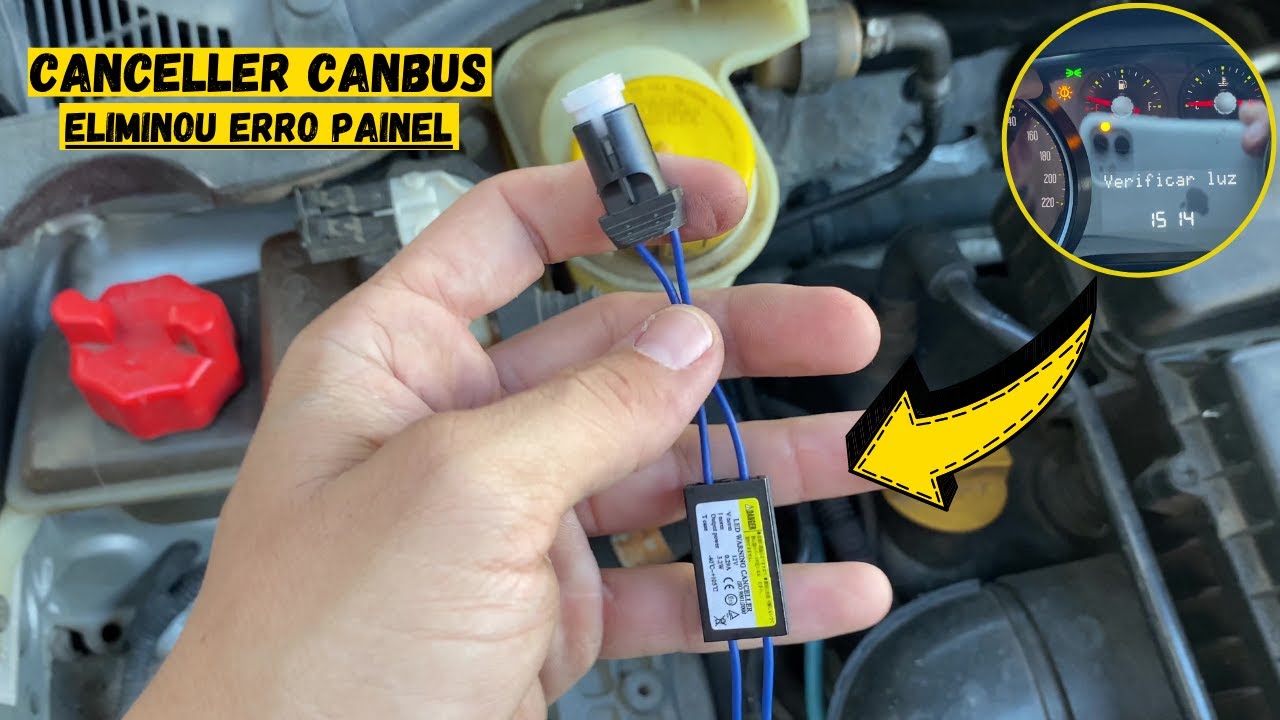 [CANCELLER CANBUS] Realmente ELIMINA ERRO DE LUZ no Painel? Substituir ILUMINAÇÃO por LED