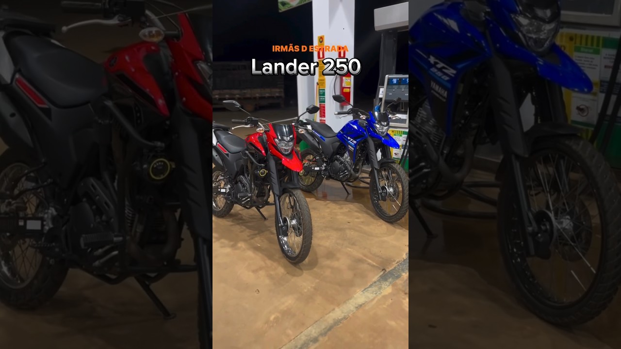 As 3 mais confort&aacute;veis para entregas. #moto #honda #motos #lander #ifood #entregas