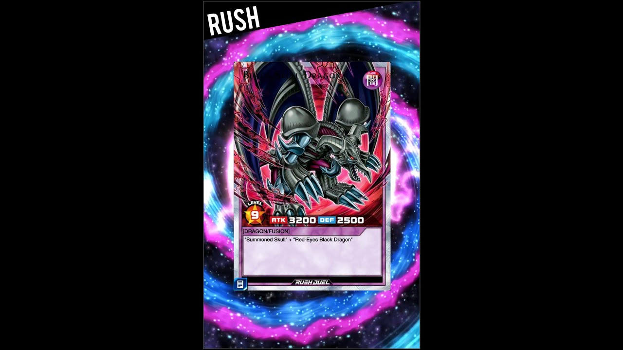 Yu-Gi-Oh! Duel Links - Призыв слиянием Черного Черепа Дракона [Быстрый Дуэль]