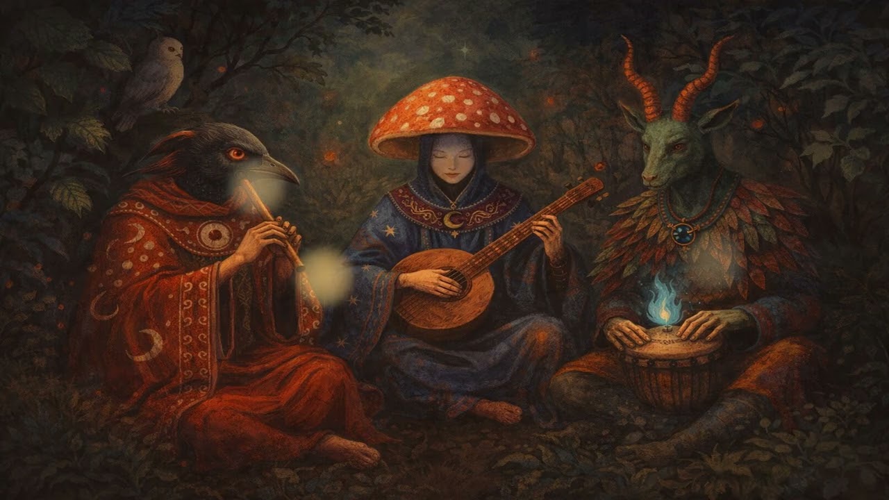 When Moss Remembers the Moon (Mix) | World Music ~ Organic House ~ Ethno Electronica ~ Tribal Groove