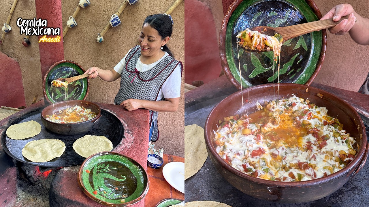Con estas calabacitas que me trajo Paco hice una receta fácil y bien rendidora