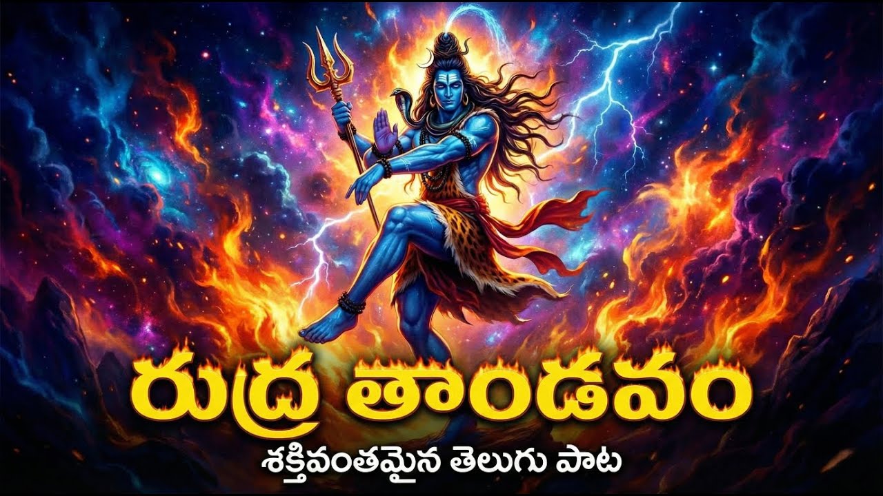 New Lord Shiva Telugu Song 2026  Rudra Tandavam Official Video