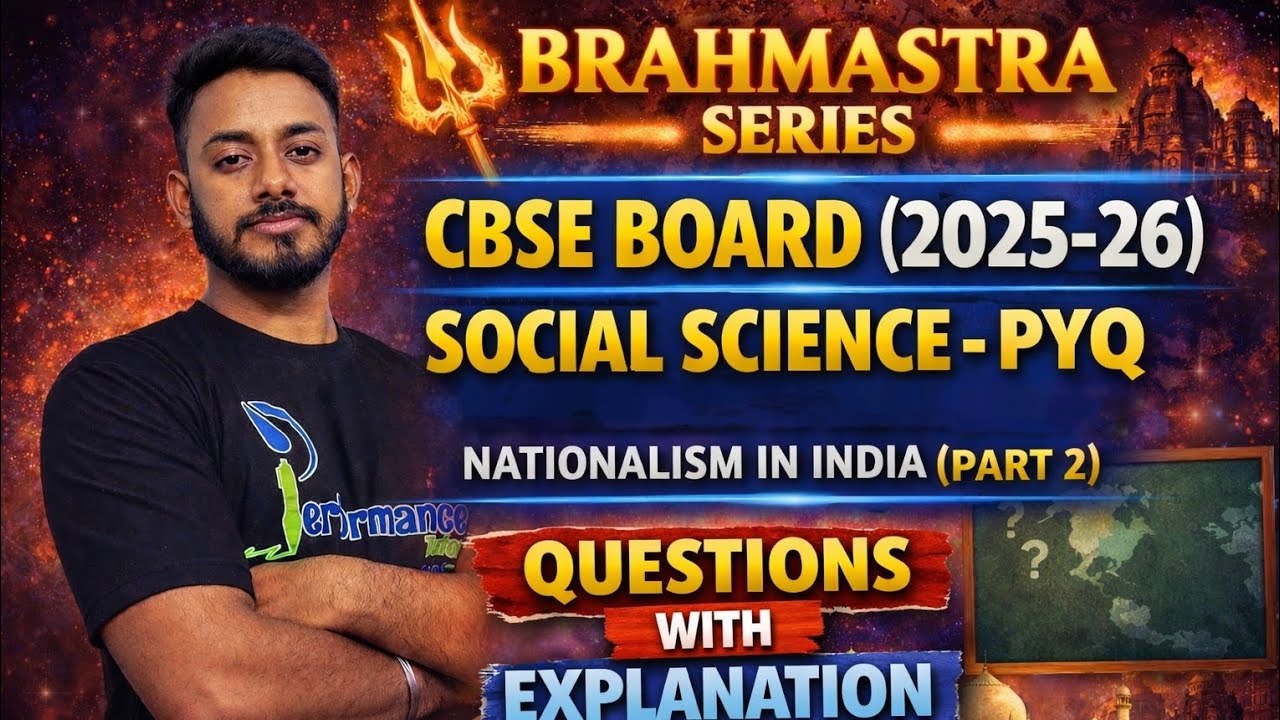 SOCIAL SCIENCE CBSE PYQ QUESTIONS - Nationalism in Indian ( Part 2) 