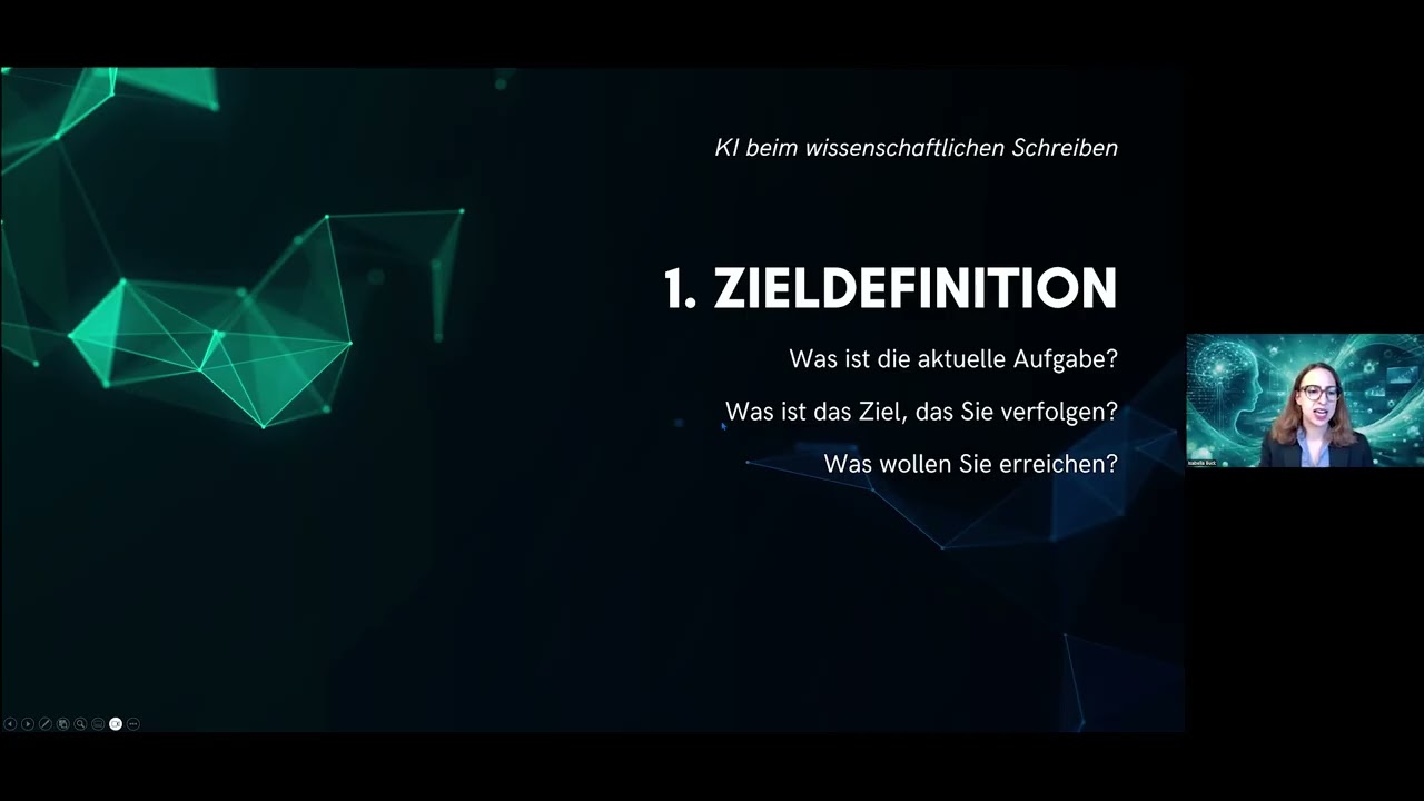 Wissenschaftliches Schreiben mit KI - Isabella Buck