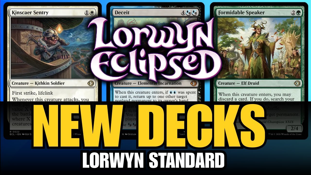 MUST TRY Day 1 Lorwyn Eclipse MTG Standard Decks
