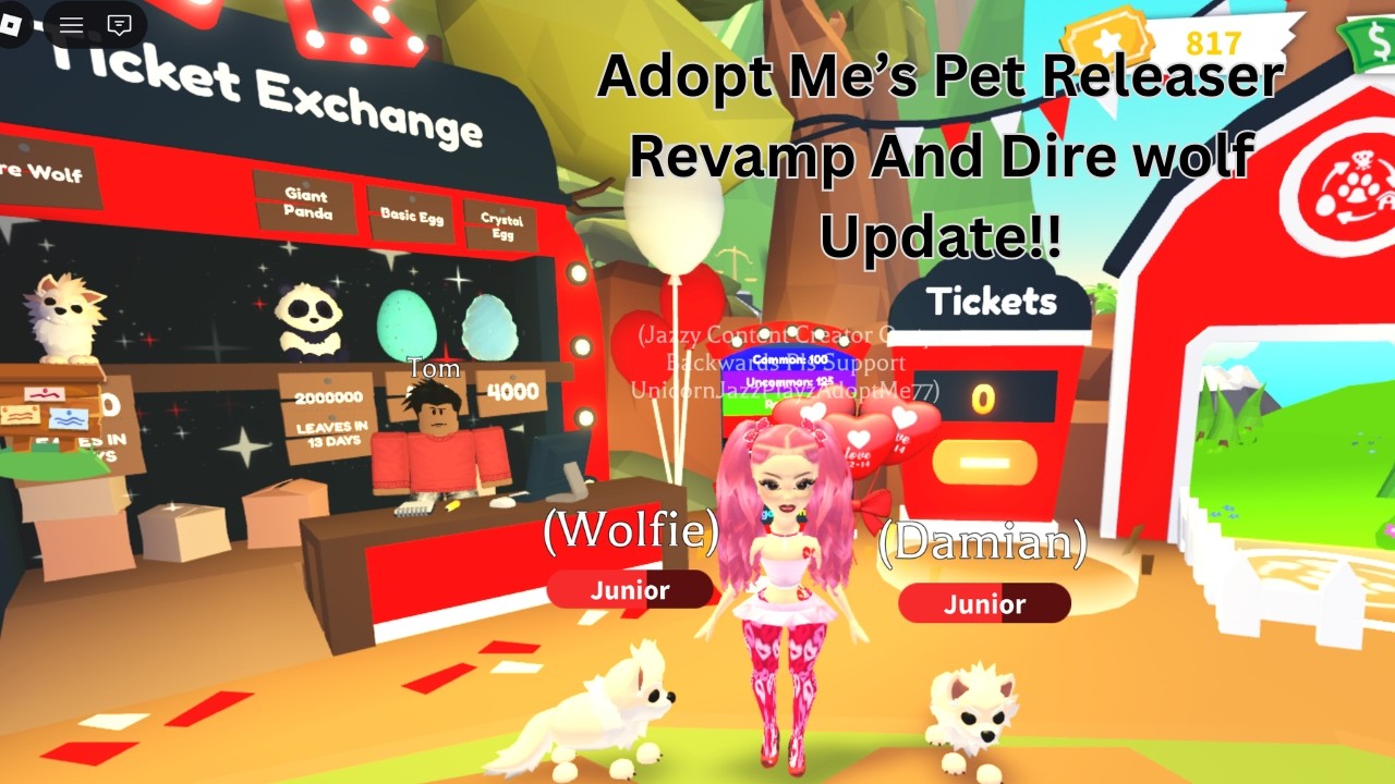 Adopt Me's Pet Releaser Refresh and Dire Wolf Update