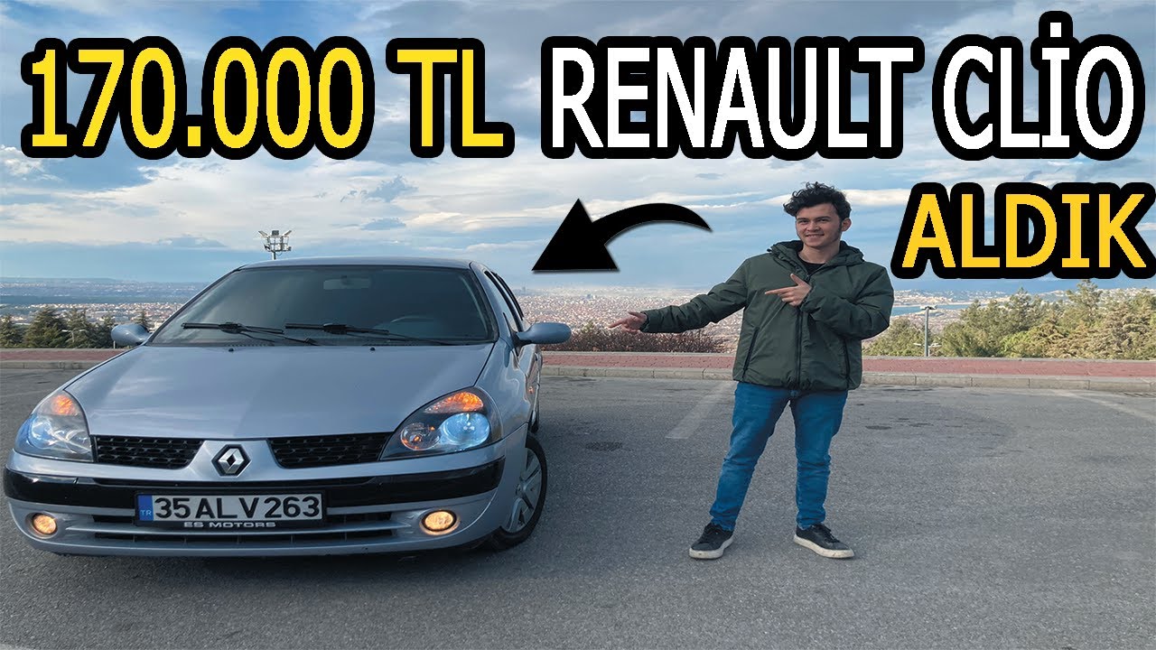 170.000 TL RENAULT CLİO ALDIK / 1.5 DCI 80 HB !