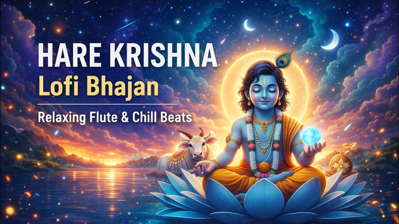 Hare Krishna Maha Mantra - Soulful Lofi Chants | Deep Meditation & Inner Peace
