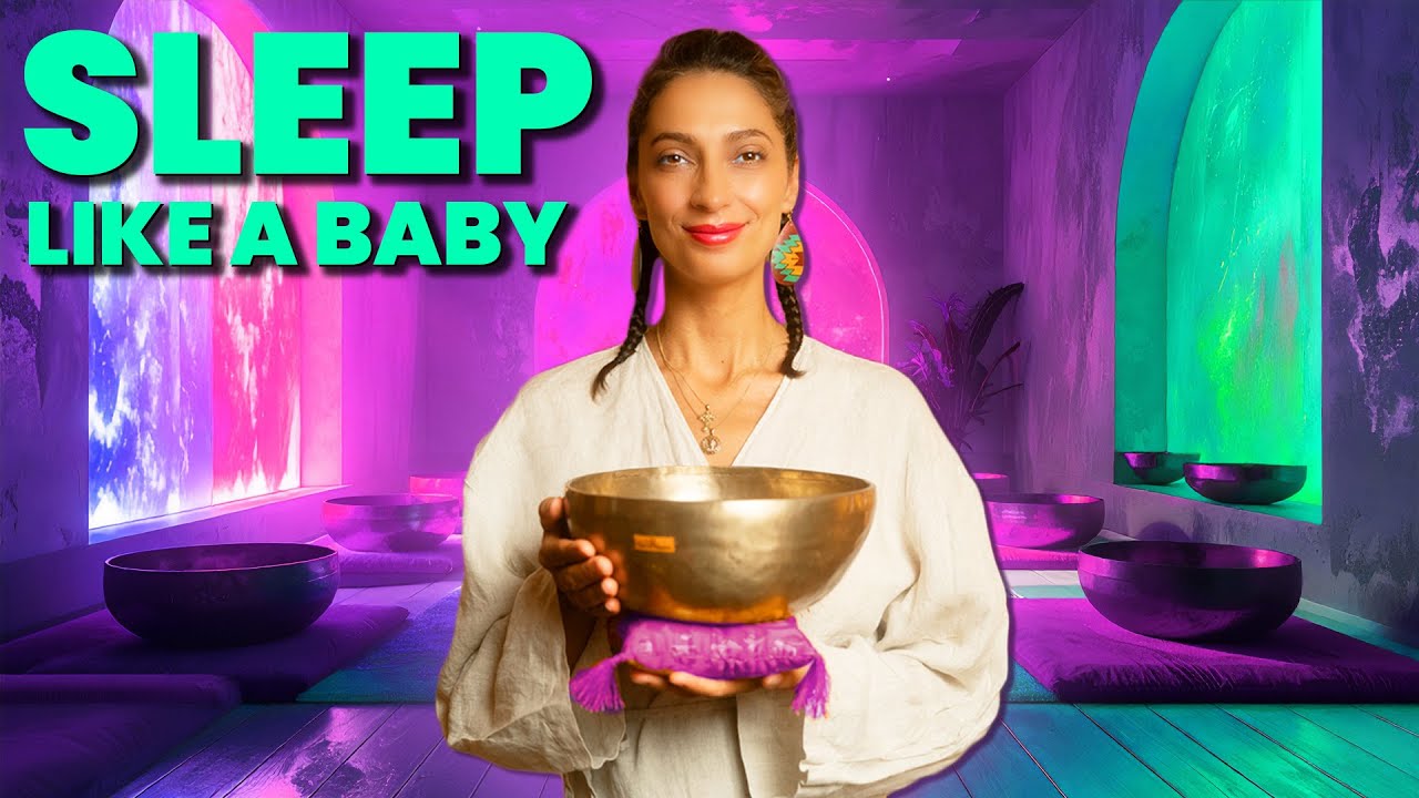 SLEEP LIKE A BABY • Lower Your Cortisol • Healing Sound Frequency