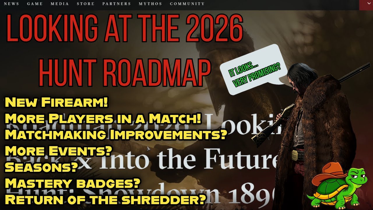 Looking at Hunts 2026 Roadmap!