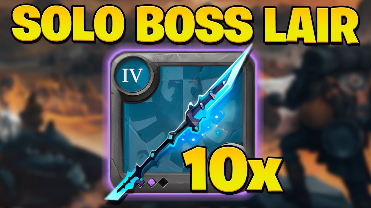 10Solo Boss Lair TIER 7, I was surprised by the profit #albiononline