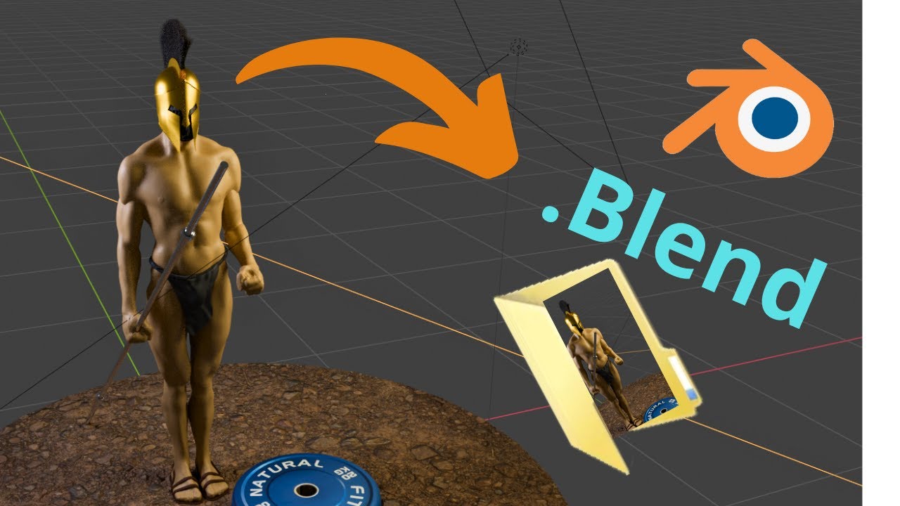 C&oacute;mo empaquetar archivos en .BLEND para enviar la escena con las texturas y materiales inclu&iacute;dos