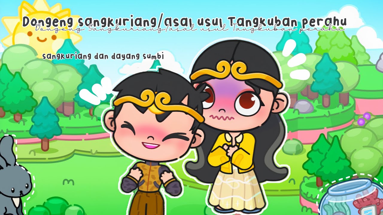 Dongeng Sangkuriang/asal usul gunungTangkuban perahu ⛰️🛶 || Drama Avatar world pazu Indonesia