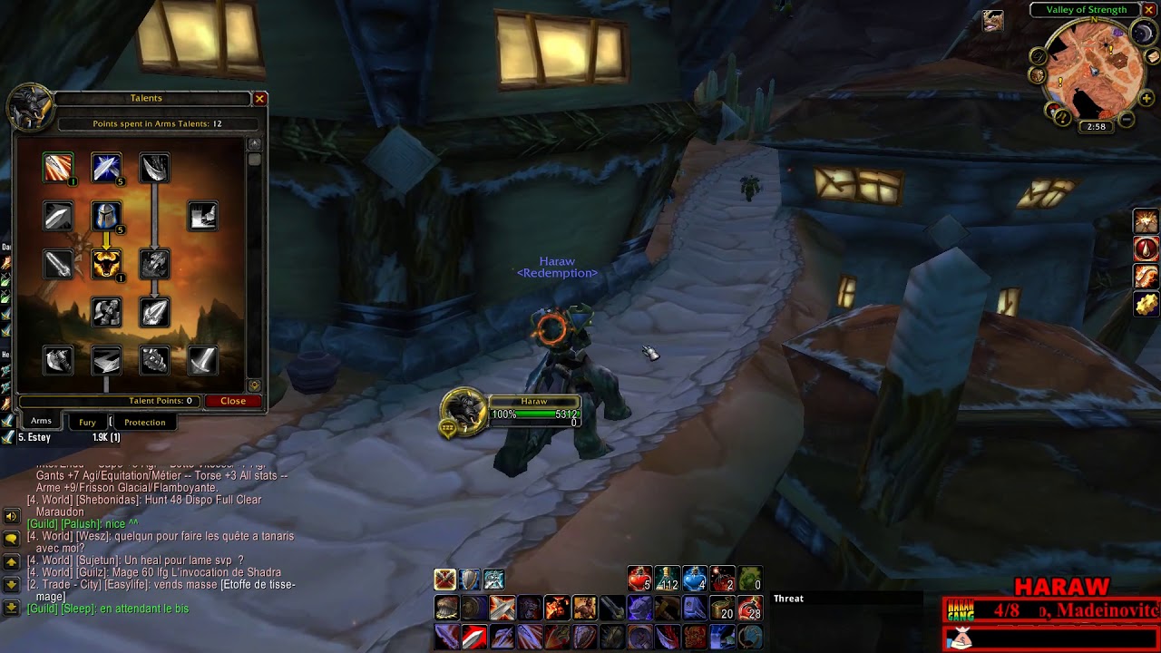 Haraw - Guide/Tuto - War Prot - WoW Vanilla