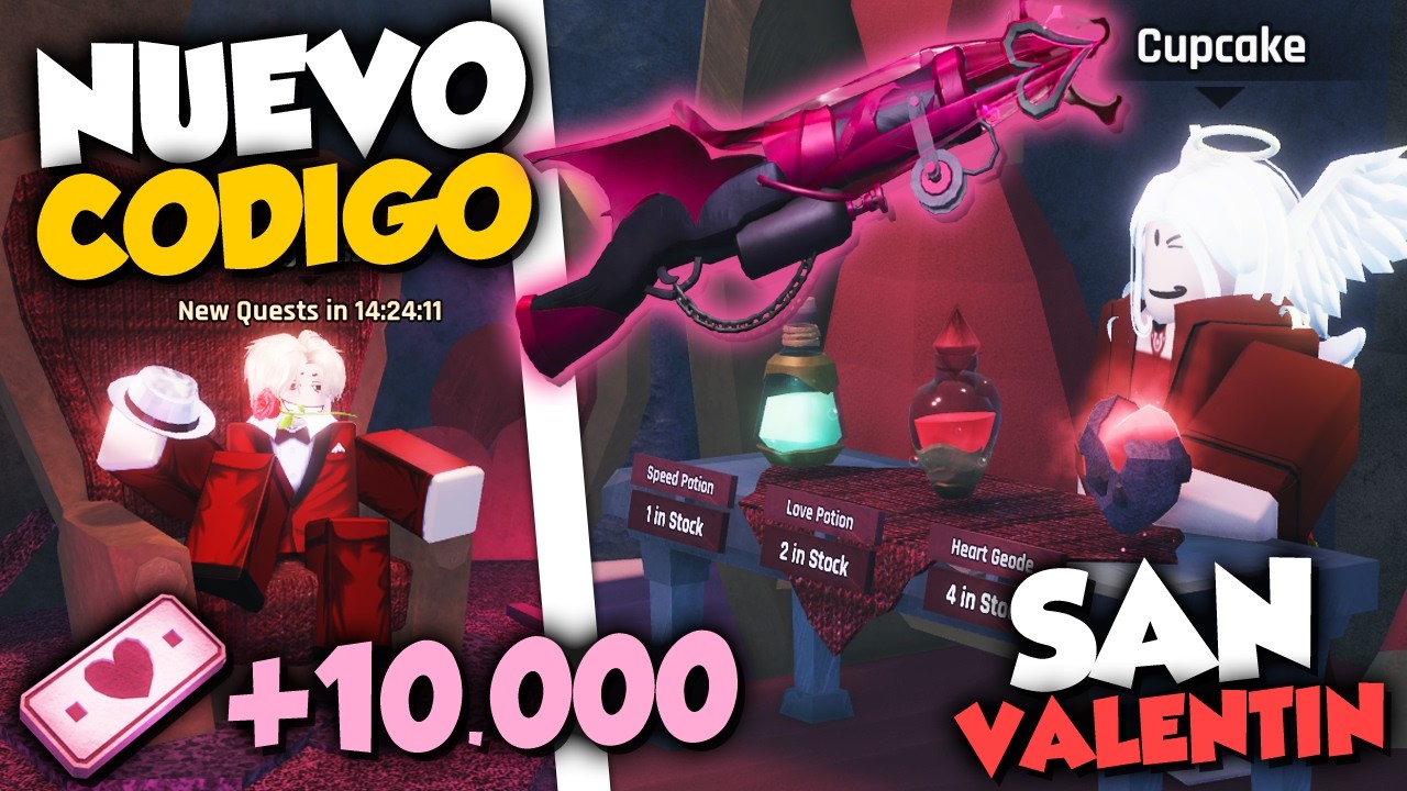 GUIA MAXIMA de SAN VALENTIN en ABYSS 💘 Tickets, Skins, Geodas de corazón & más (ROBLOX)