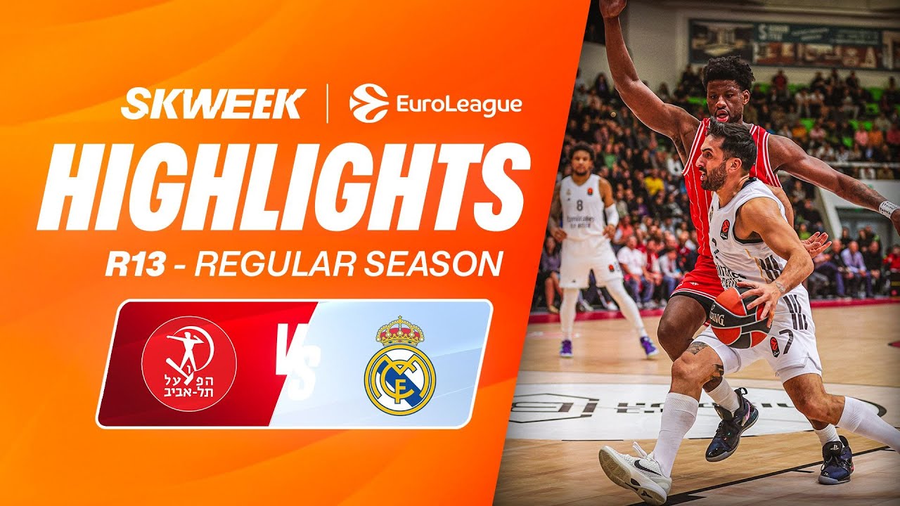 THE BEST OUTSIDE THE NBA ? - Hapoel vs Real Madrid - EuroLeague Highlights R13