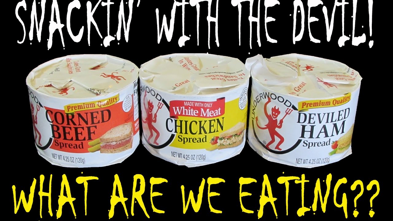 Underwood Deviled Meat Spreads - WHAT ARE WE EATING?? - The Wolfe Pit