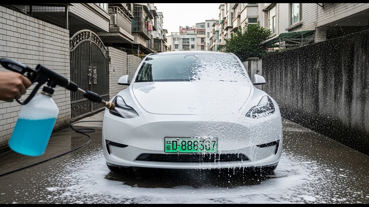 I Didn’t Wash My Tesla Model Y for 30 Days… Here’s What Happened