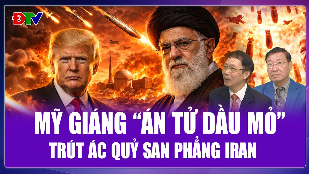 QUỐC TẾ NÓNG: Tố Nga “chống lưng” cho Iran, Mỹ oanh tạc đảo Kharg phá tan “huyết mạch dầu mỏ”