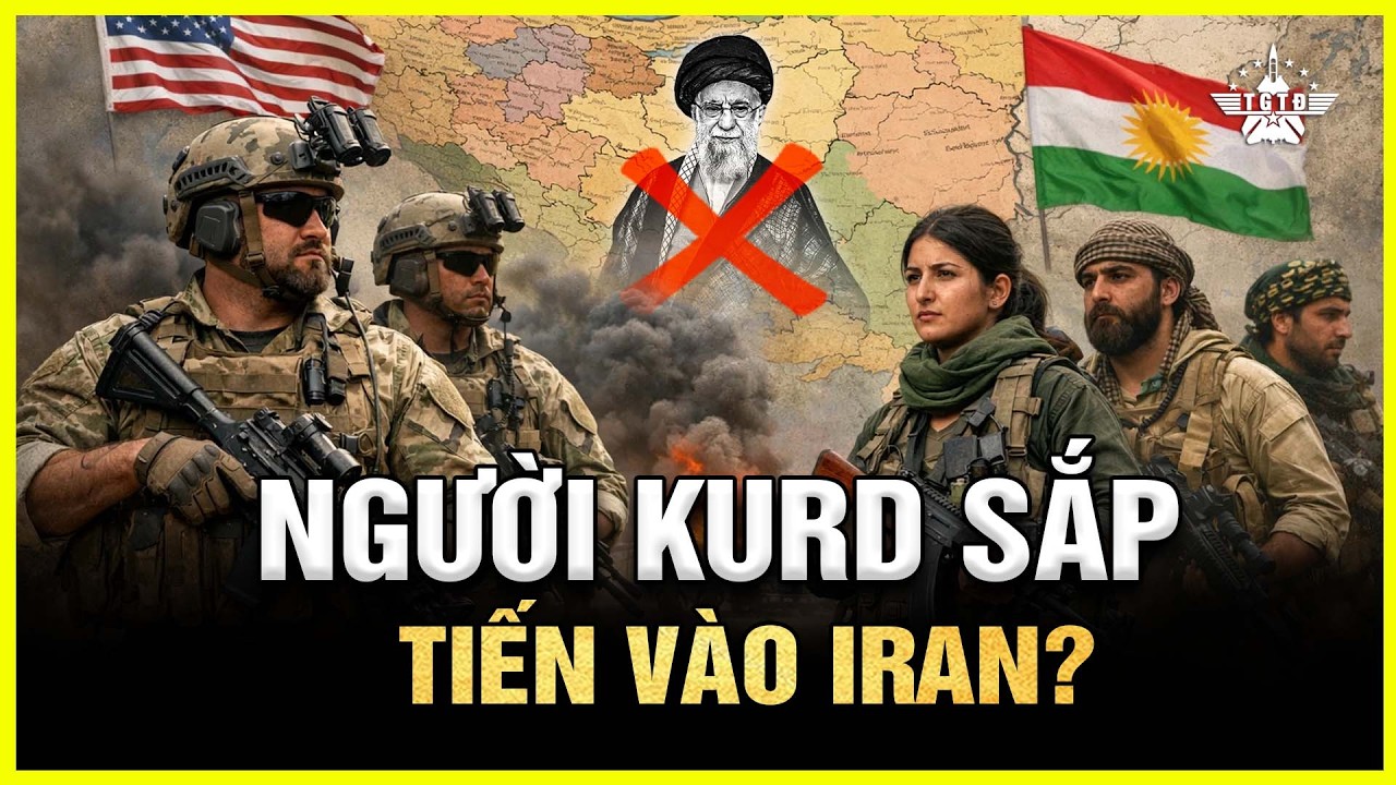 Đặc Nhiệm Mỹ Hậu Thuẫn Người Kurd Nổi Dậy - Ngòi Nổ Ly Khai Có Thể Làm Tan Rã Iran