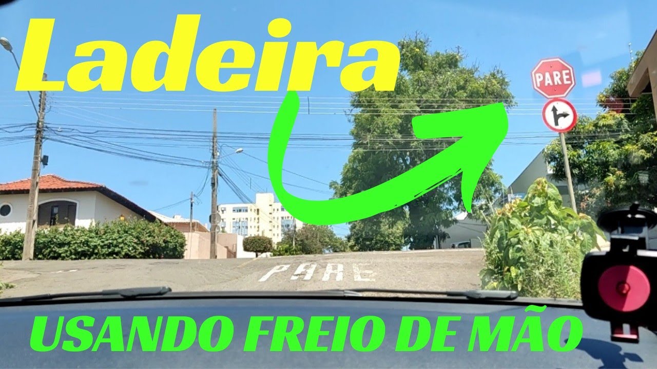 COMO SAIR NA LADEIRA USANDO FREIO DE MÃO 🚙🚧🚦#LADEIRA #MORRO #SUBIDA #ACLIVE