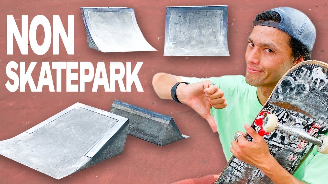 When NON SKATERS Build SKATEPARKS...