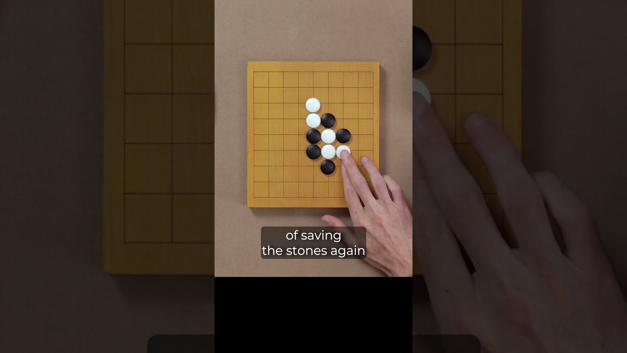 Ladder &mdash; a Great Teachnique to Capture Stones #gogame #baduk #weiqi