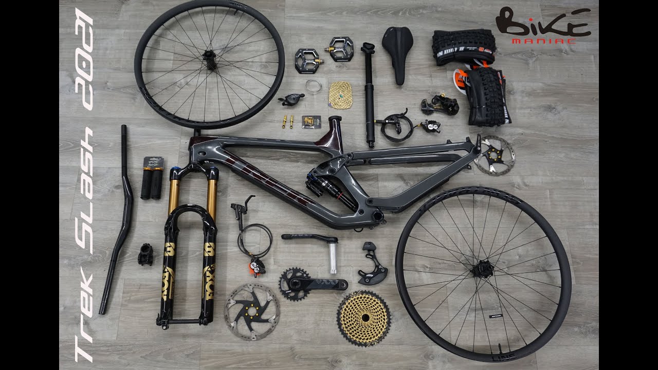 DREAM BIKE BUILD - TREK Slash 2021 gold