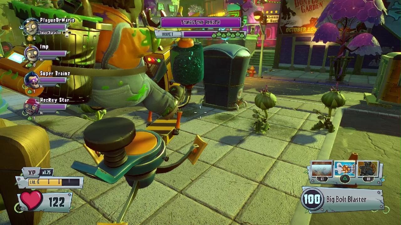 Plants vs Zombies GW2 enter the Wario wild