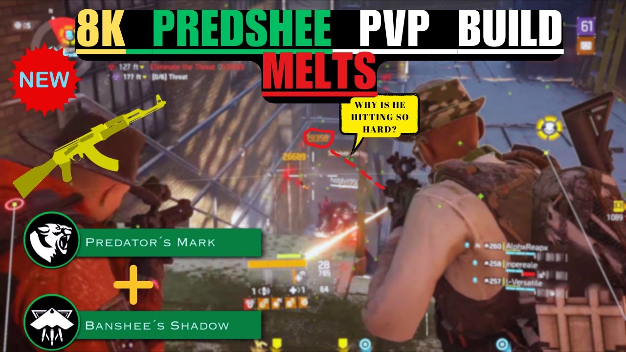 8K DPS PREDSHEE BUILD DOMINATES - Why is He Hitting So Hard? 🔥 | The Division
