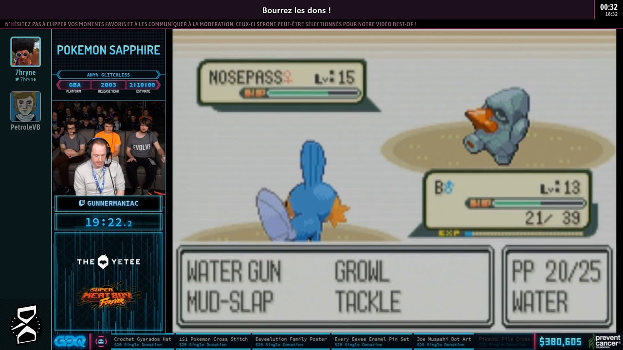Pokémon Sapphire en 