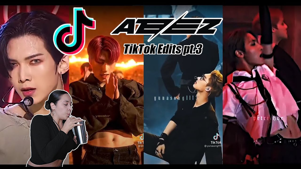 Подборка THIRSTY ATEEZ TIKTOK - РЕАКЦИЯ