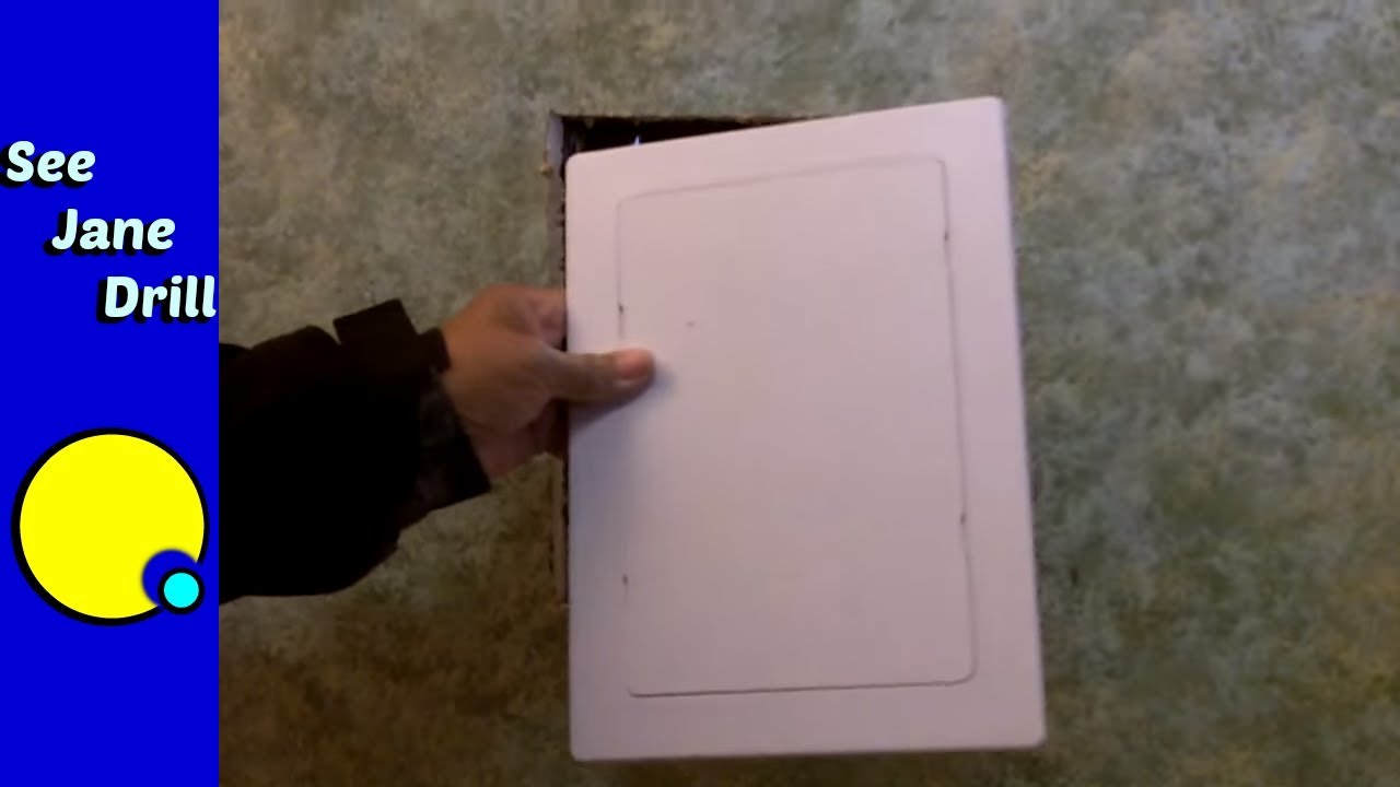 How to Install an Access Panel in a Wall
