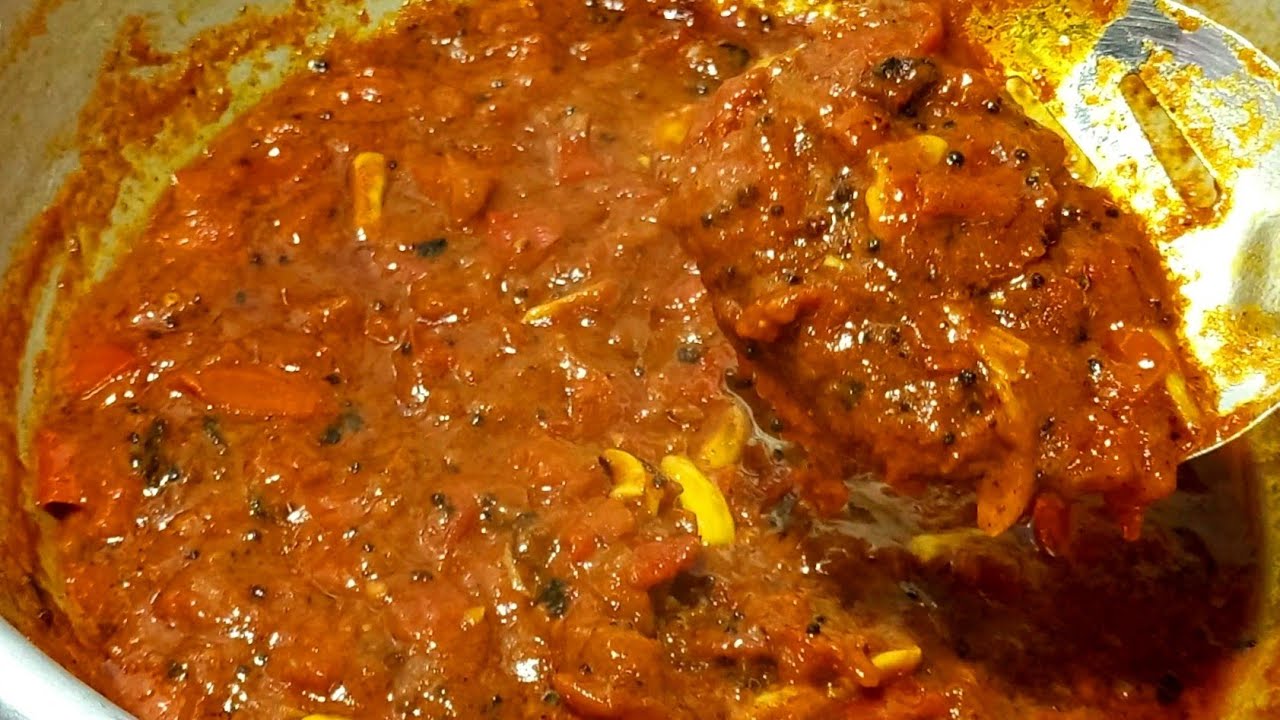 2 in 1 தொக்கு ரெசிபி சாதம் & டிபனுக்கு / Easy Sidedish Recipe / Thakkali Thokku / Tomato Pickle