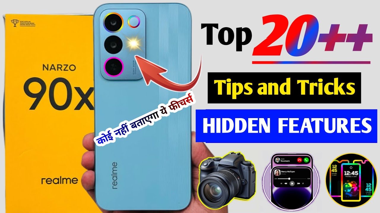 Realme narzo 90x 5g Tips and Tricks | Realme narzo 90x 5g hidden features 