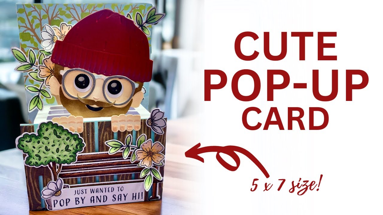 This CUTE Face can POP By anytime! Fun JUST BECAUSE Card Ideas!