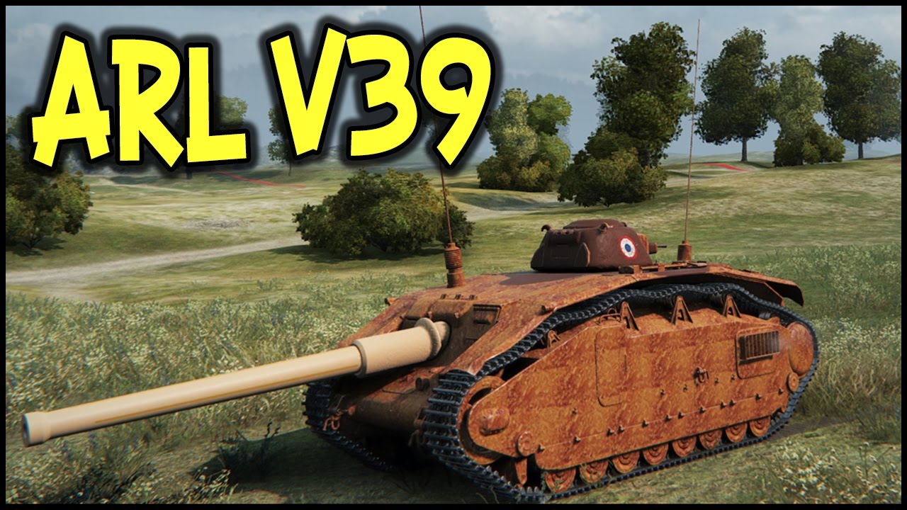 ARL V39 - Kolobanov, Pool - World of Tanks ARL V39 Gameplay