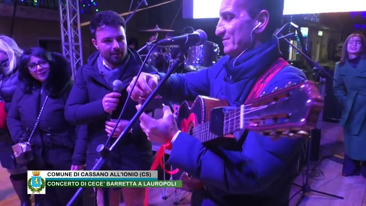 CONCERTO DI CECE’ BARRETTA A LAUROPOLI